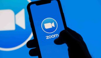 Zoom app on phone