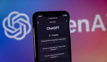 ChatGPT app on iPhone