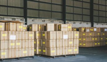 Assets in a warehouse