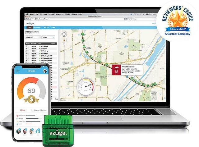 Azuga Vehicle Tracking tools