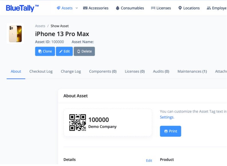 Generating a Barcode in BlueTally