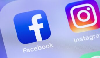 Facebook and Instagram app icons