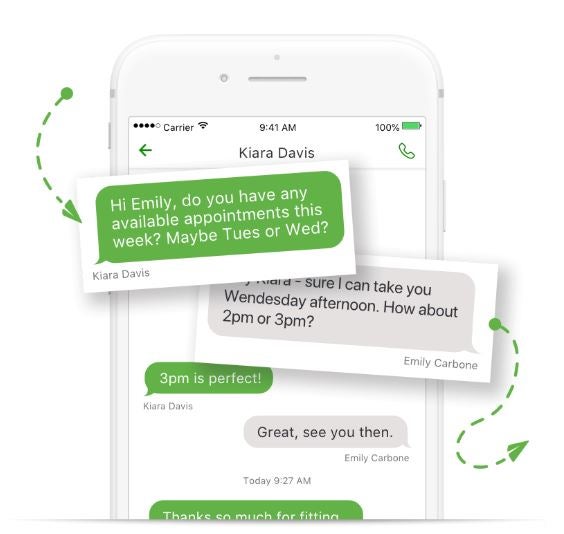 Texting customers with Grasshopper