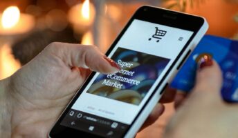 Holiday shopping on mobile