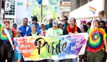 A Pride Month parade