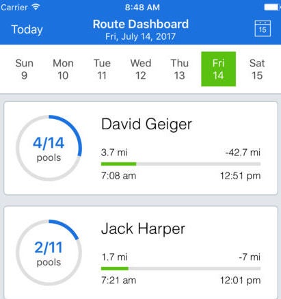 Skimmer Route Dashboard