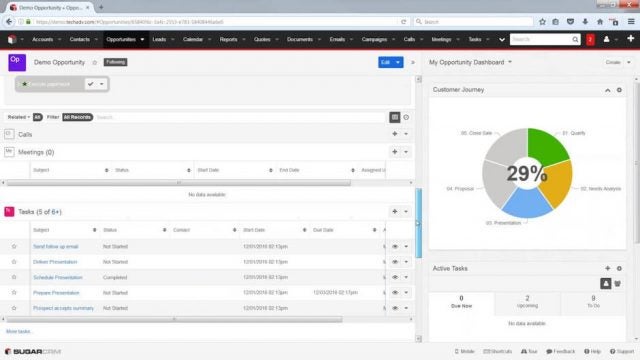 SugarCRM Demo Opp