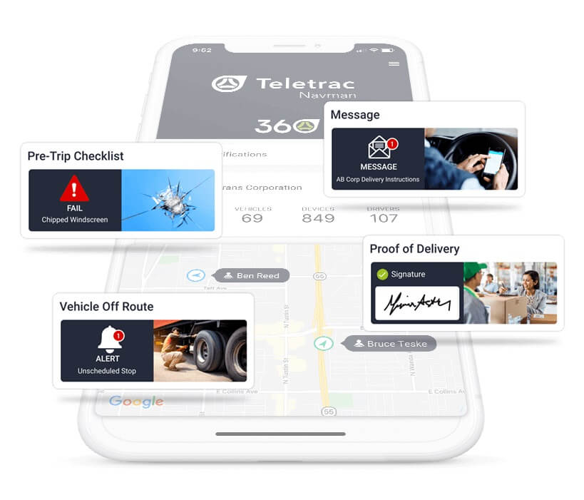 Teletrac Navman: App