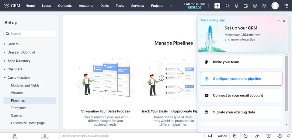 Zoho Sales Pipeline