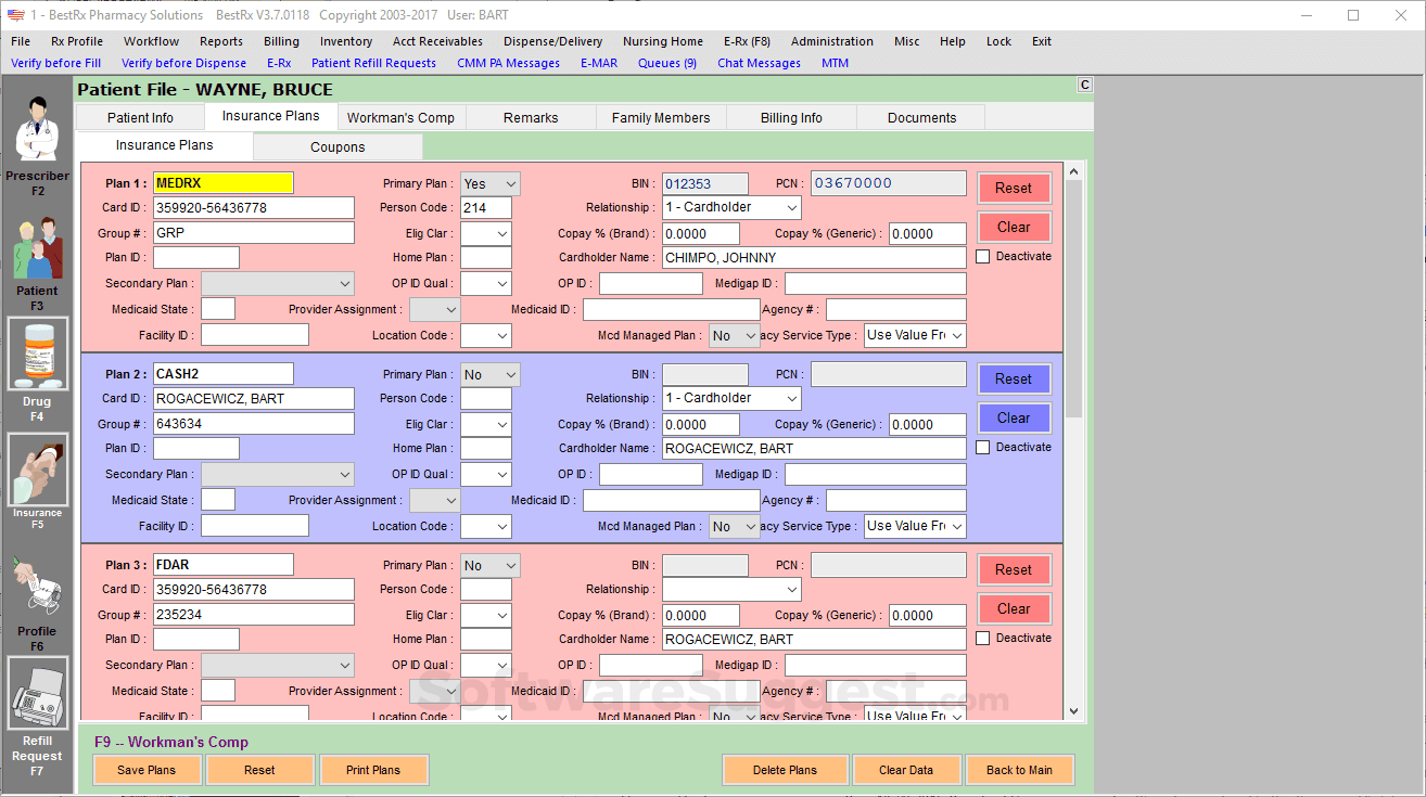 BestRx pharmacy POS software