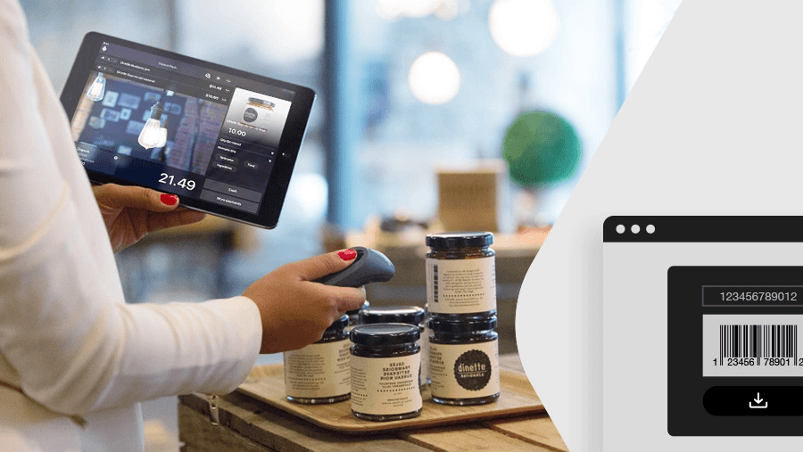 Lightspeed retail POS barcode generator