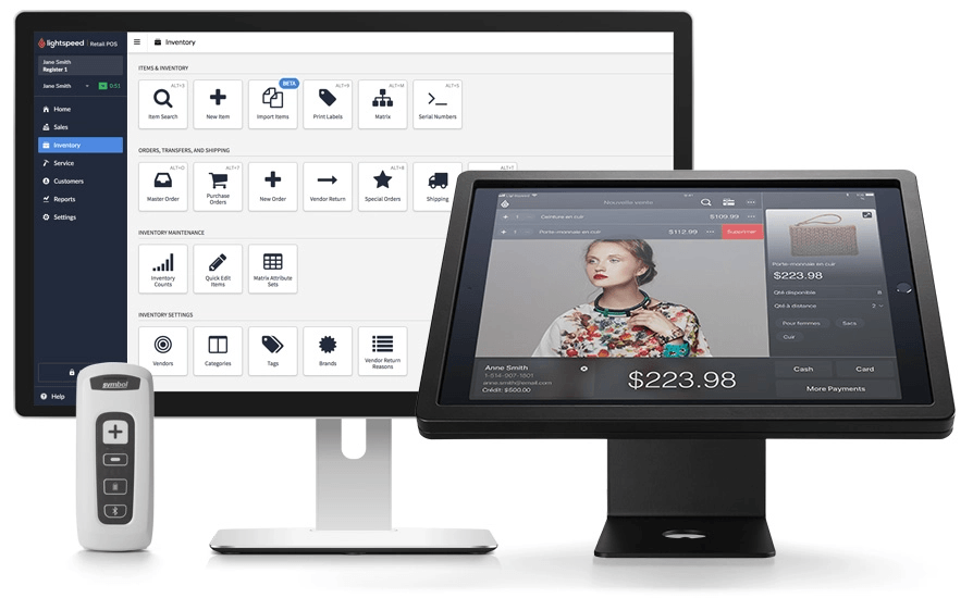 Lightspeed retail POS system