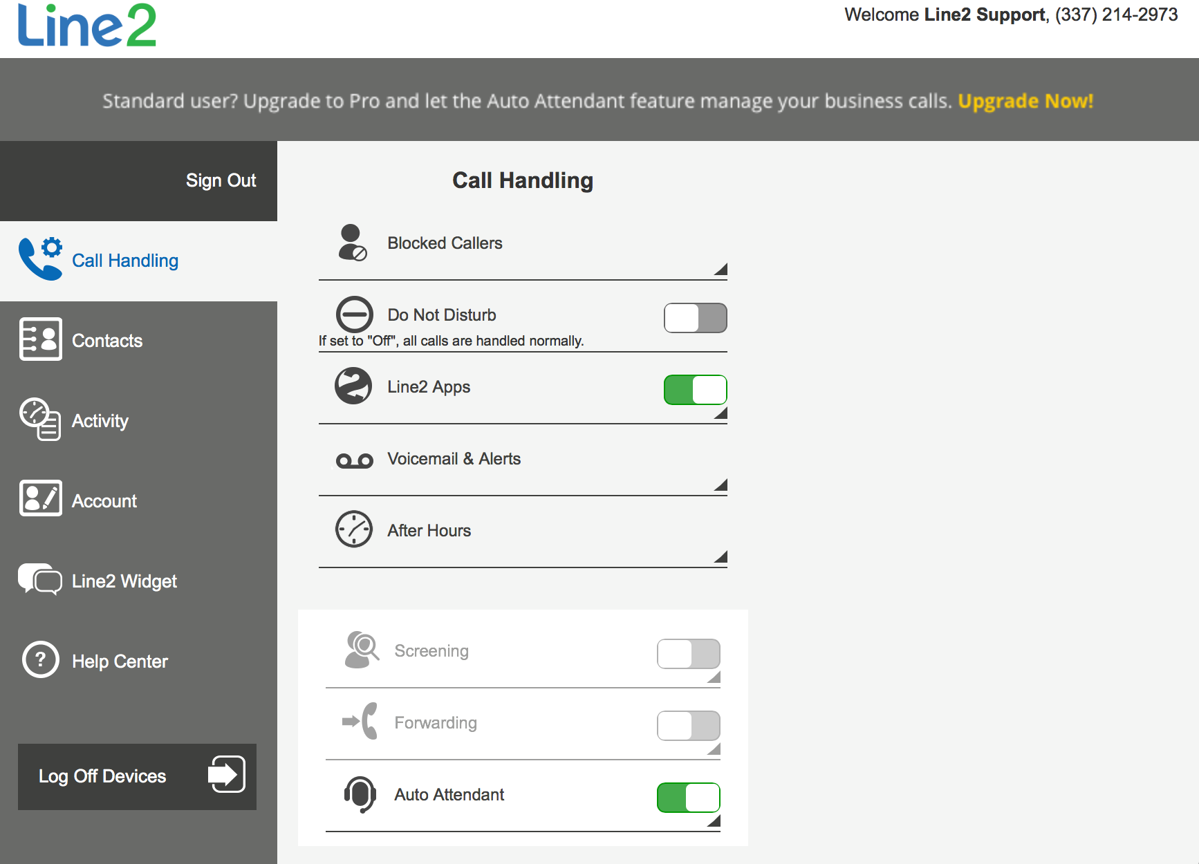 Line2 Interface