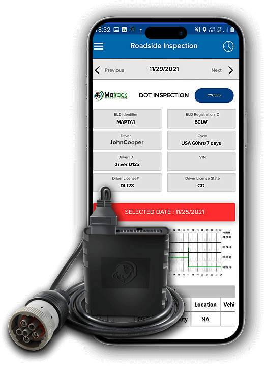 Matrack ELD devices