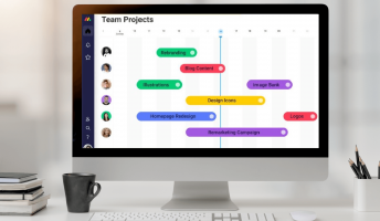 Monday.com Team Projects Computer