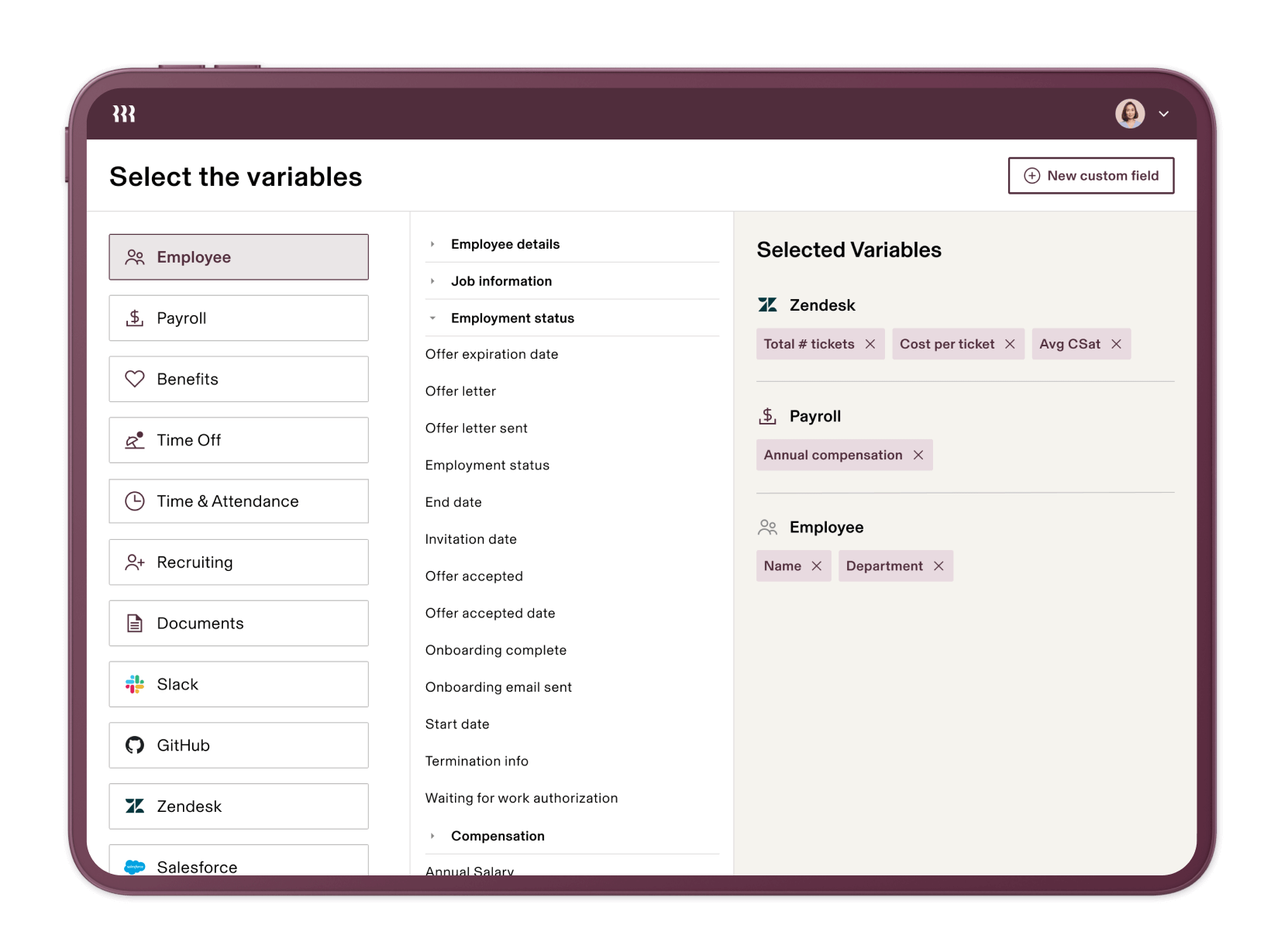 Rippling: Build a report