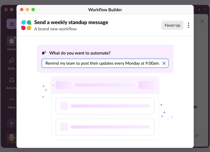 Slack Workflow Builder