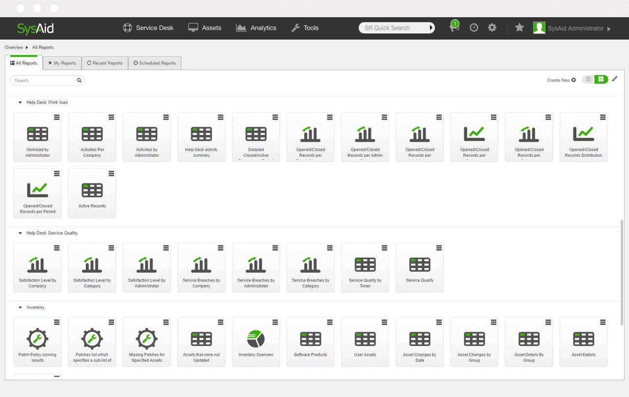 SysAid reports