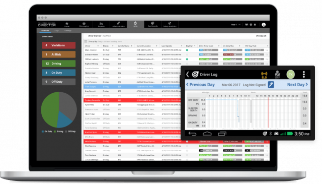 Teletrac Navman Director ELD software