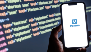 Venmo app on a phone screen.