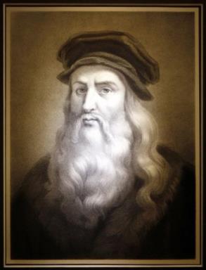 auto-portrait de Léonard de Vinci